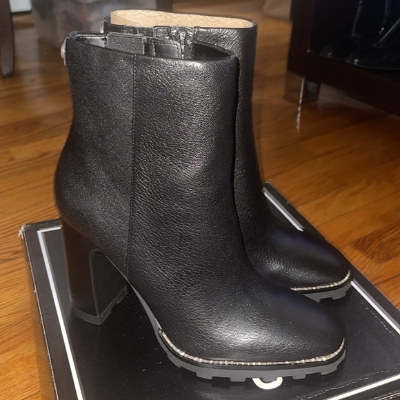 Karl Lagerfeld Preppy Leather Boot - Picture 3 of 6